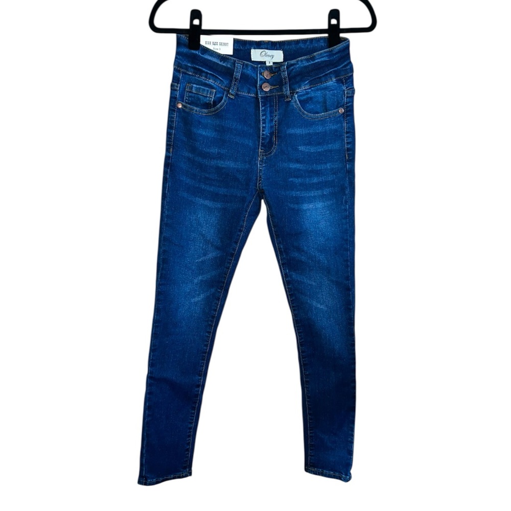 𝐎𝐋𝐄𝐕𝐄𝐘 | NWT HIGH WAISTED SKINNY JEANS
